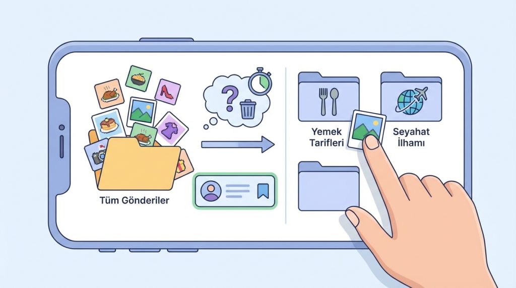 İçerik arşivi şişmesi: kaydedilenleri düzenleme rutini 2 Instagram Koleksiyonları