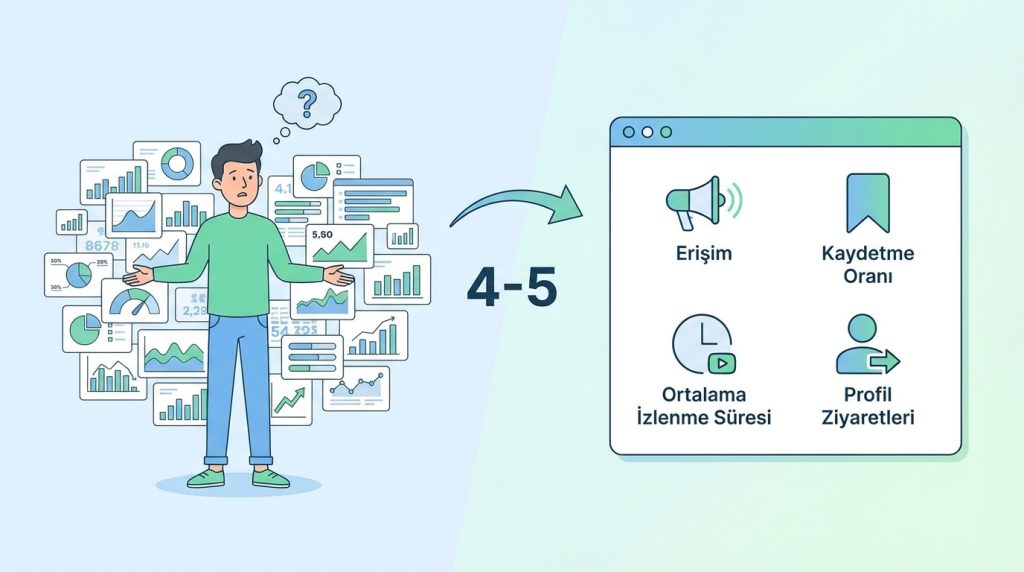 Kaç metriği takip etmeliyim?