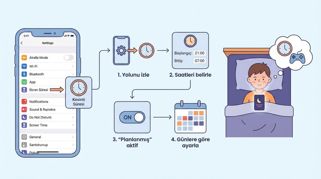 Kesinti Süresi Ayarlama