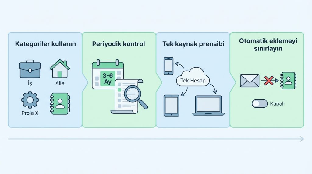Outlook for Mac'te Kişileri Düzenleme ve Temizleme 3 Kişi Listesini Düzenli Tutma İpuçları