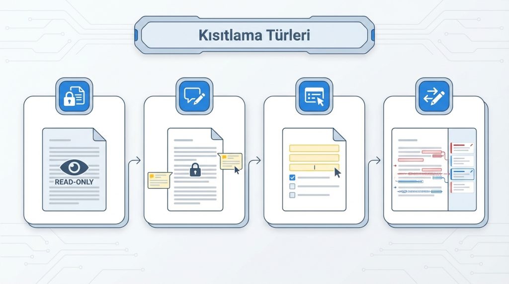 Kısıtlama Türleri