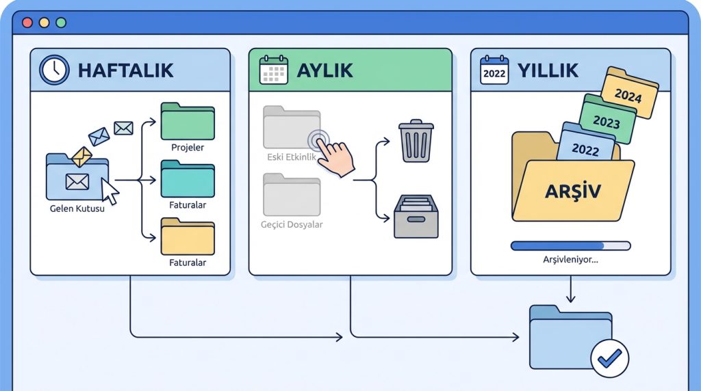 Klasör Yapısını Düzenli Tutma