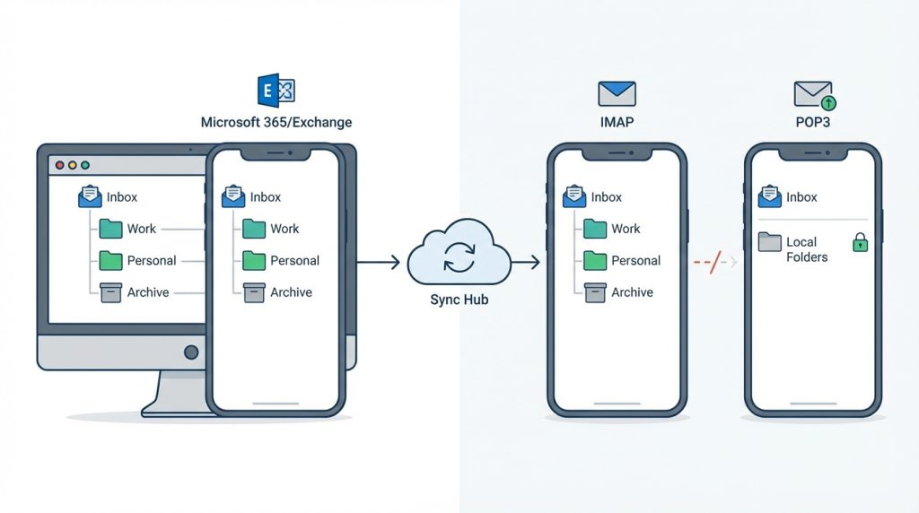 Outlook’ta Klasör Yapısı Nasıl Kurulur? Pratik Organizasyon 4 Klasör yapısı telefonuma da yansır mı?