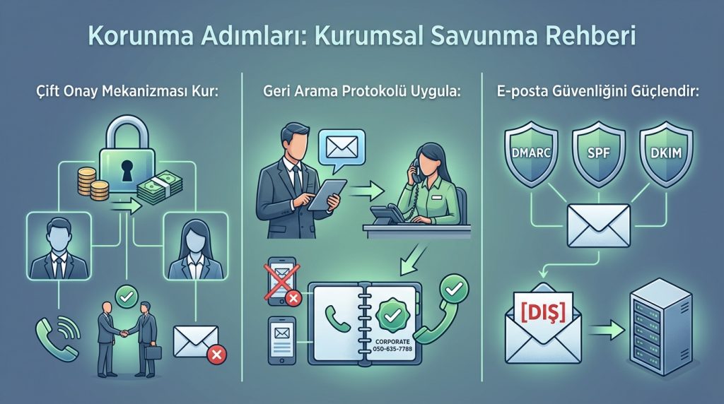 Korunma Adımları: Kurumsal Savunma Rehberi