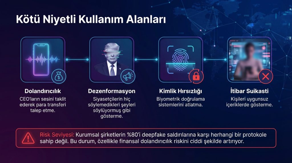 Kötü Niyetli Kullanım Alanları
