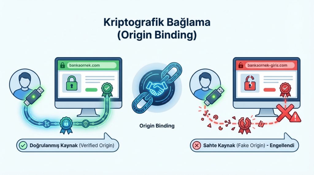 Kriptografik Bağlama (Origin Binding)