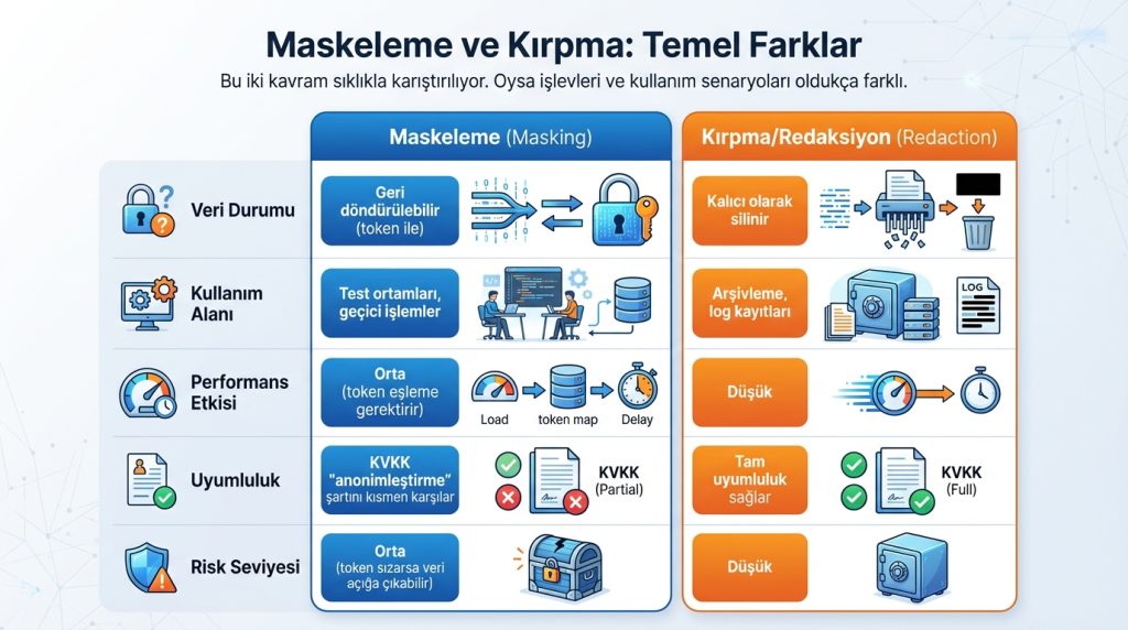 Maskeleme ve Kırpma: Temel Farklar