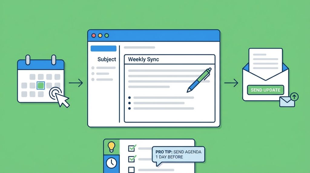 Outlook’ta Toplantı Notları: Ajanda ve Hazırlık Şablonu 2 Mevcut Toplantıya Not Ekleme