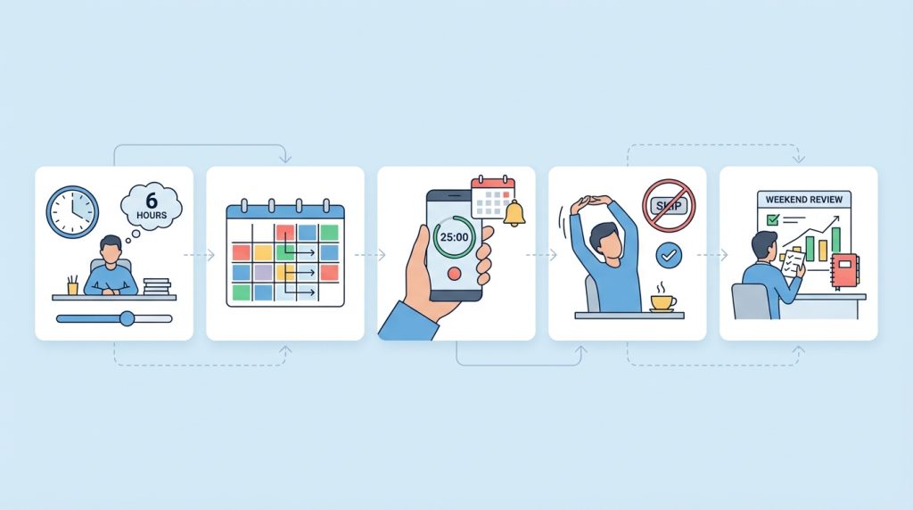 Mini Ara Planını Günlük Rutine Entegre Etmek