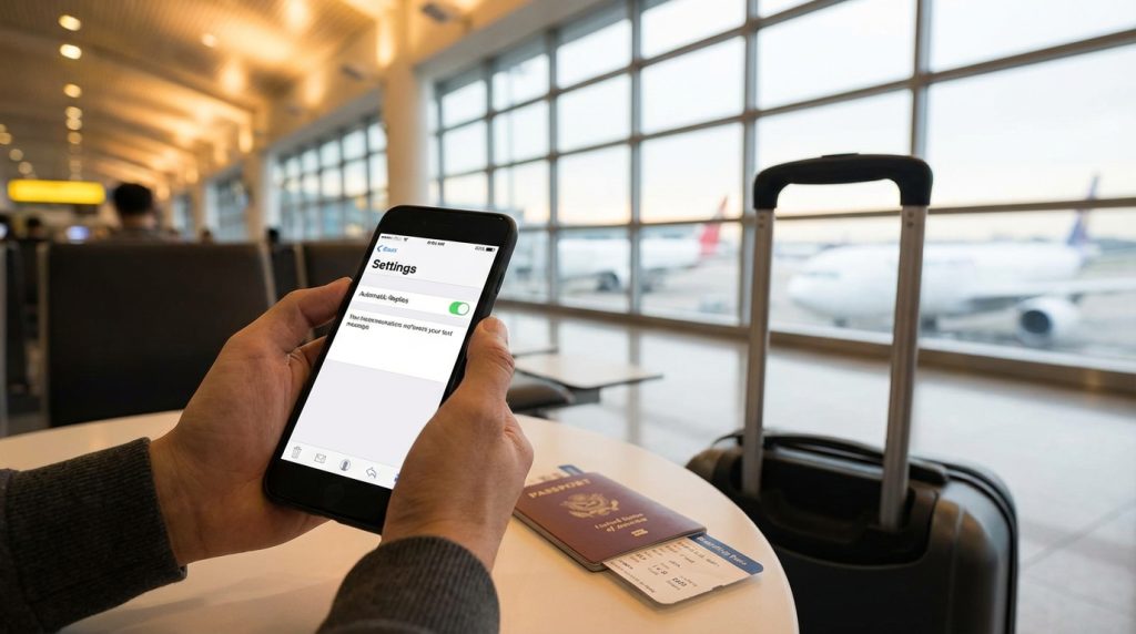 Mobil Outlook'ta Out of Office Açma