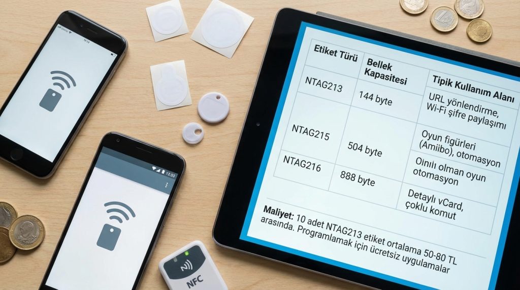 NFC nedir? Günlük hayatta kullanım alanları 3 NFC Etiketleri: Küçük Ama Güçlü