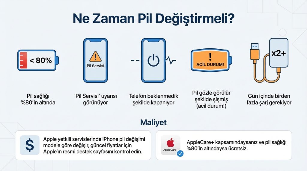 Ne Zaman Pil Değiştirmeli?