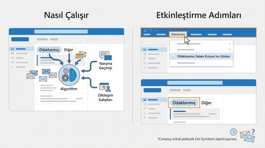 Odaklanmış Gelen Kutusu (Focused Inbox) Nasıl Çalışır?