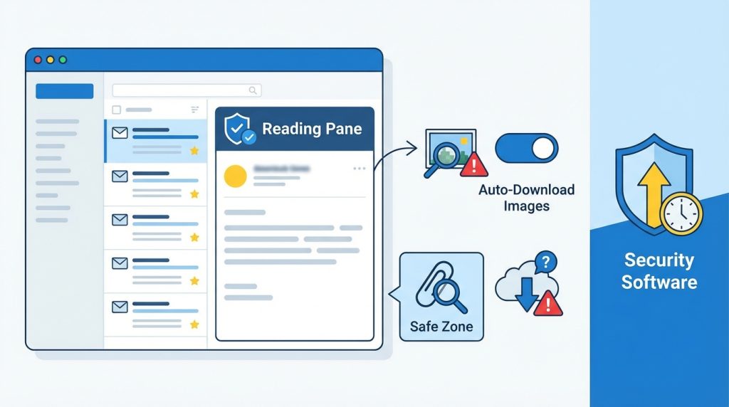 Okuma bölmesi güvenli mi, maili açmadan virüs bulaşır mı?