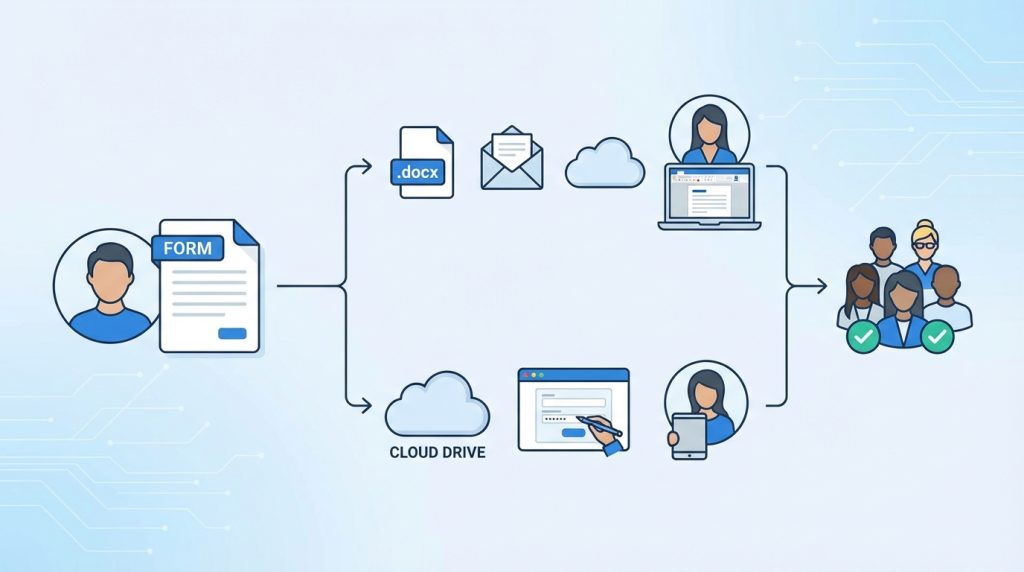 Oluşturduğum formu başkalarıyla nasıl paylaşabilirim?