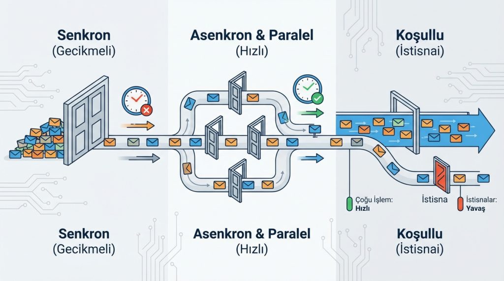Human in the loop ile ajan otomasyonunda onay kapıları tasarlama 5 Onay kapıları sistemin hızını ne kadar etkiler?