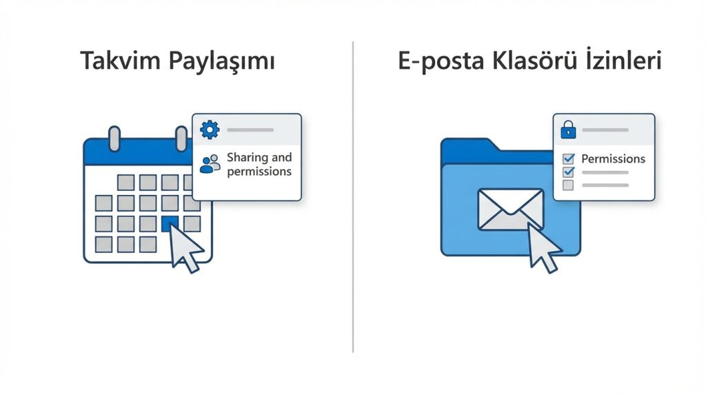 Outlook Web'de Paylaşım