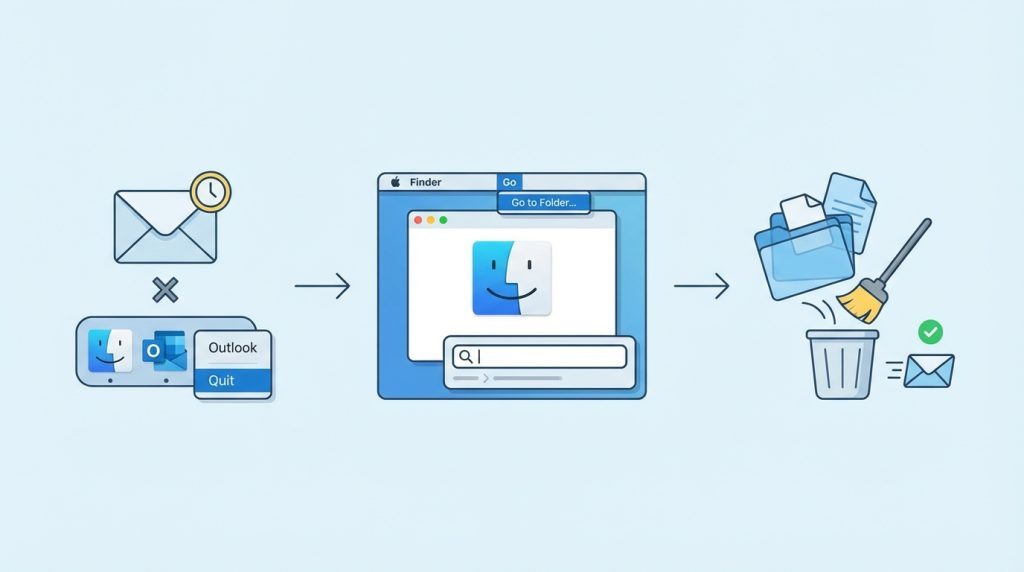Outlook for Mac Önbelleğini Temizleme