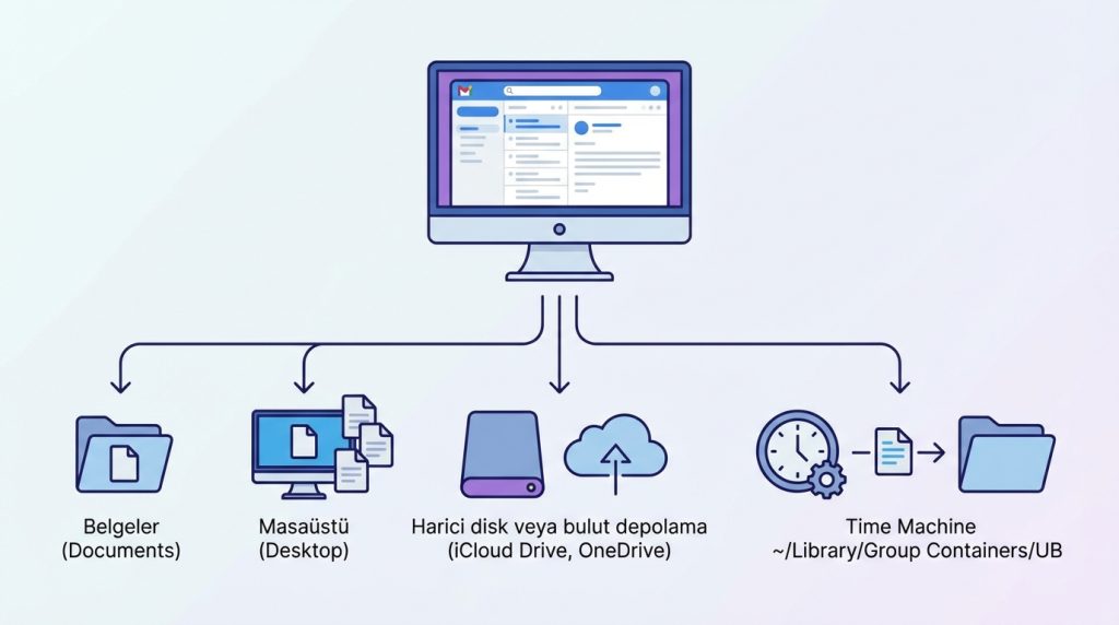 Outlook for Mac Yedekleme Dosyası Nerede Bulunur?