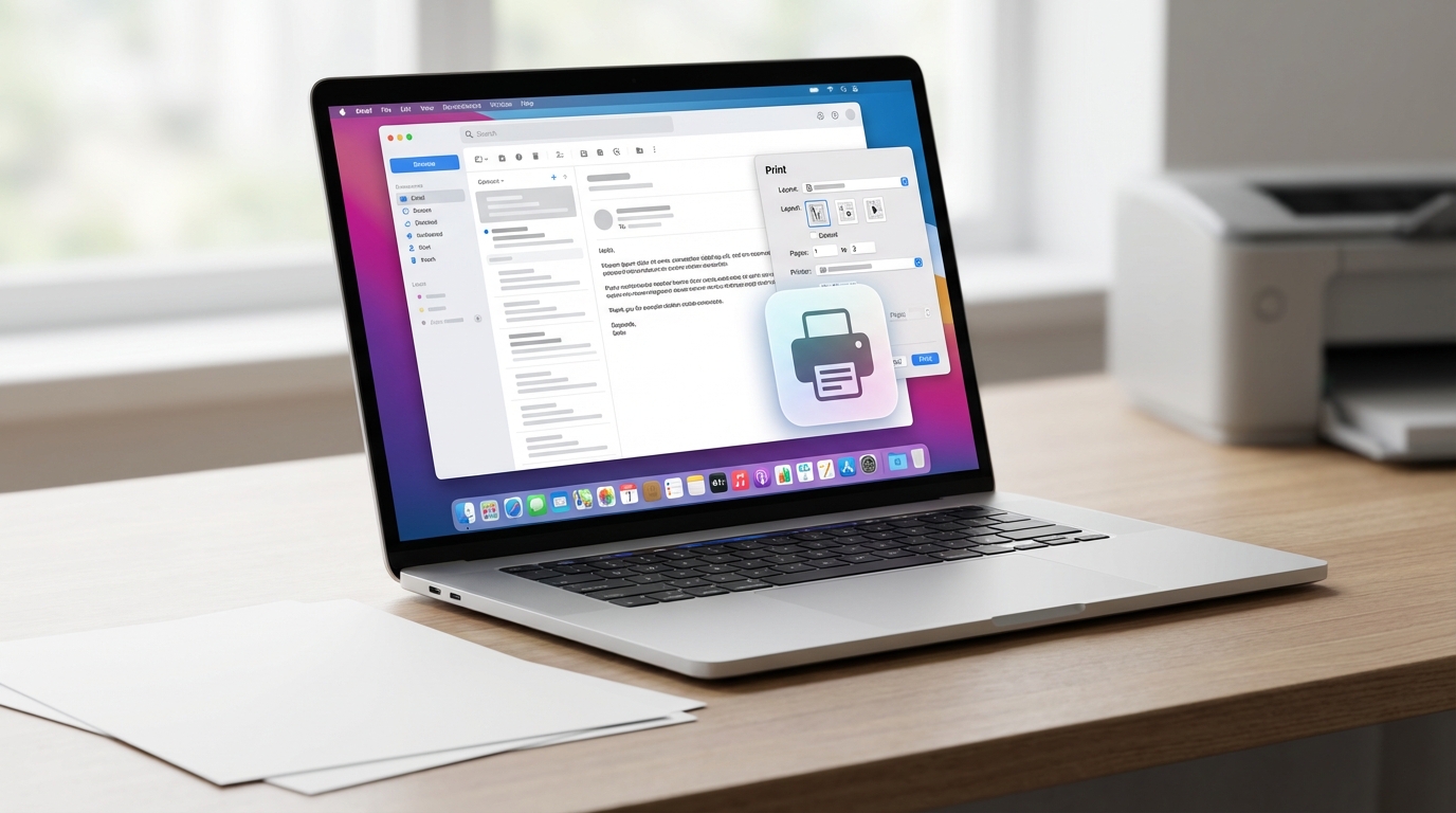 Outlook for Mac'te E-posta Yazdırma ve Baskı Ayarları