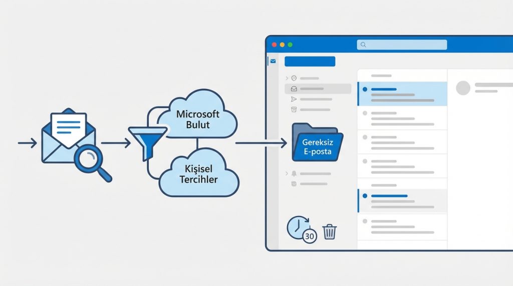 Outlook for Mac'te Gereksiz E-posta Klasörü Nasıl Çalışır?