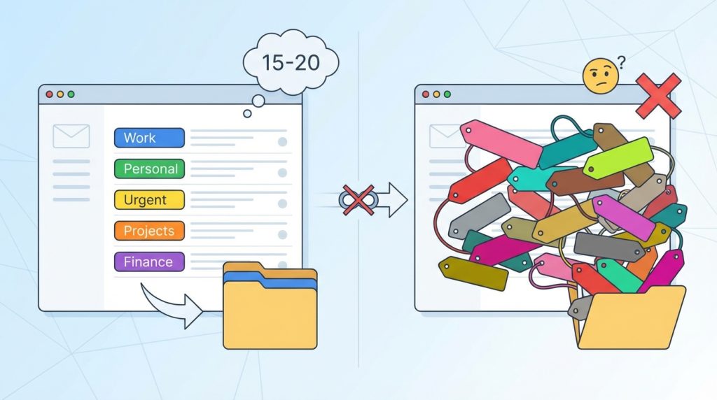 Outlook for Mac'te maksimum kaç kategori oluşturulabilir?