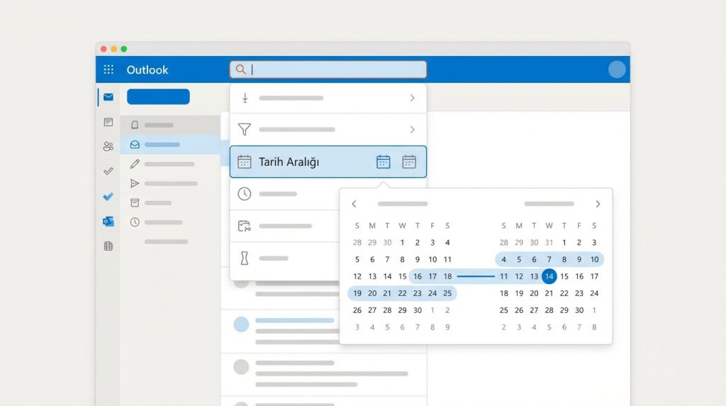 Outlook for Mac'te E-posta Arama Teknikleri Daha Hızlı Bulma 6 Outlook for Mac'te tarih aralığına göre nasıl arama yaparım?