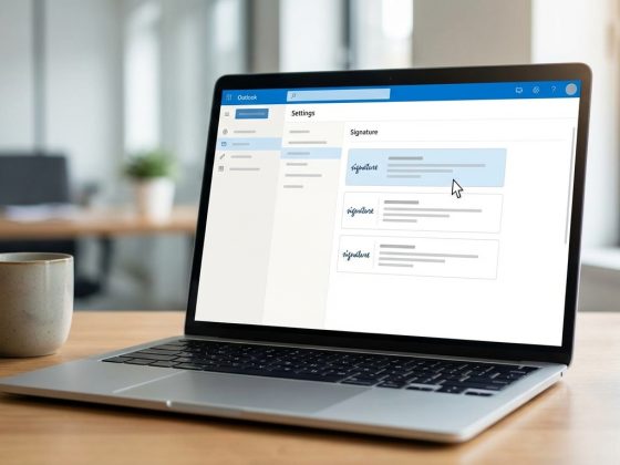 Outlook’ta Birden Fazla İmza Kullanma
