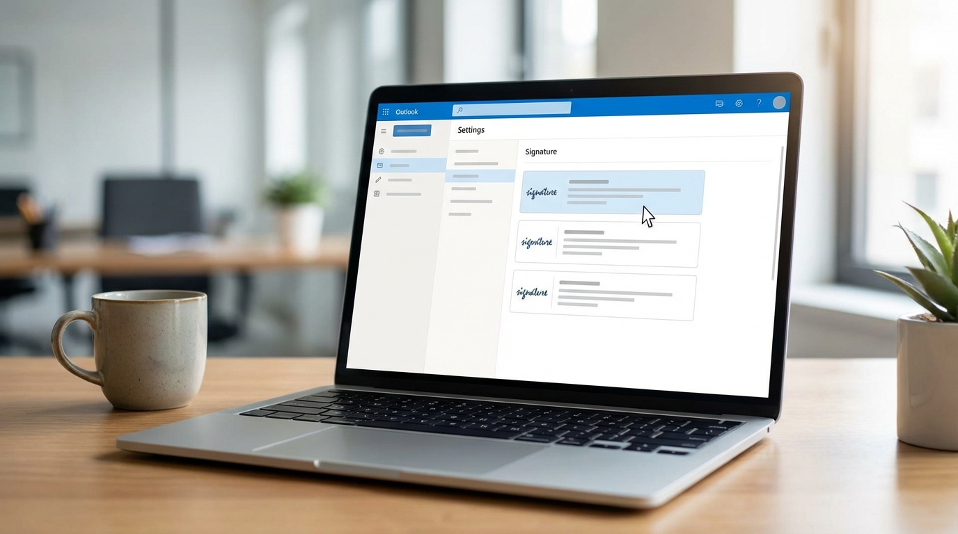 Outlook’ta Birden Fazla İmza Kullanma