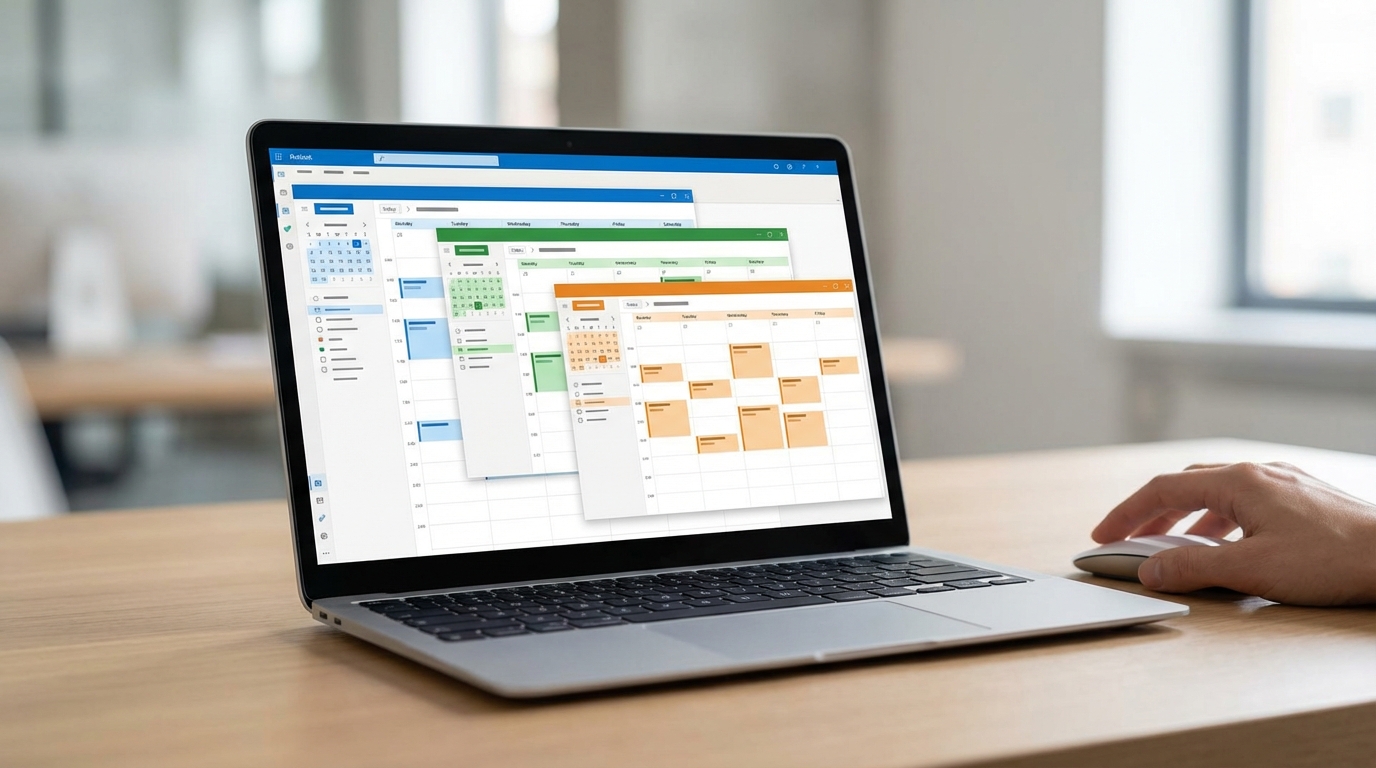 Outlook’ta Birden Fazla Takvimle Çalışma