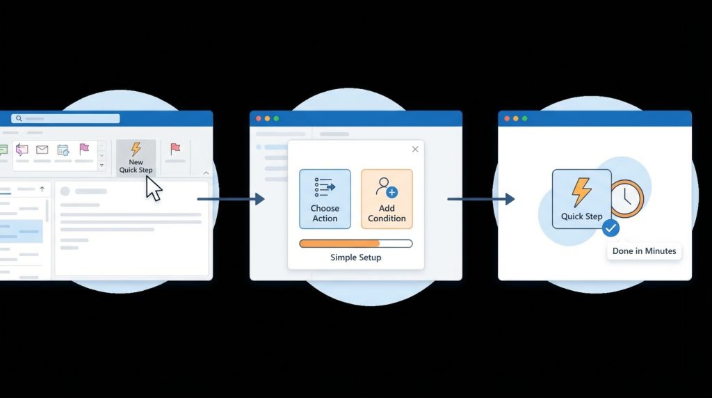Outlook'ta Quick Steps Nasıl Oluşturulur?