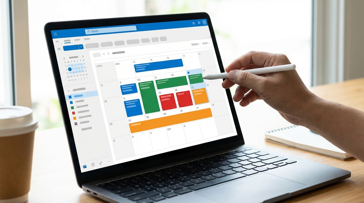 Outlook’ta Takvimde Kategori Kullanımı ile Renkli Planlama