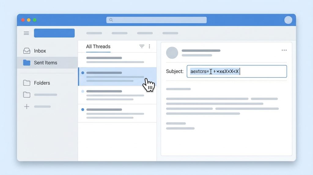 Outlook'ta konu satırını gönderdikten sonra değiştirebilir miyim?