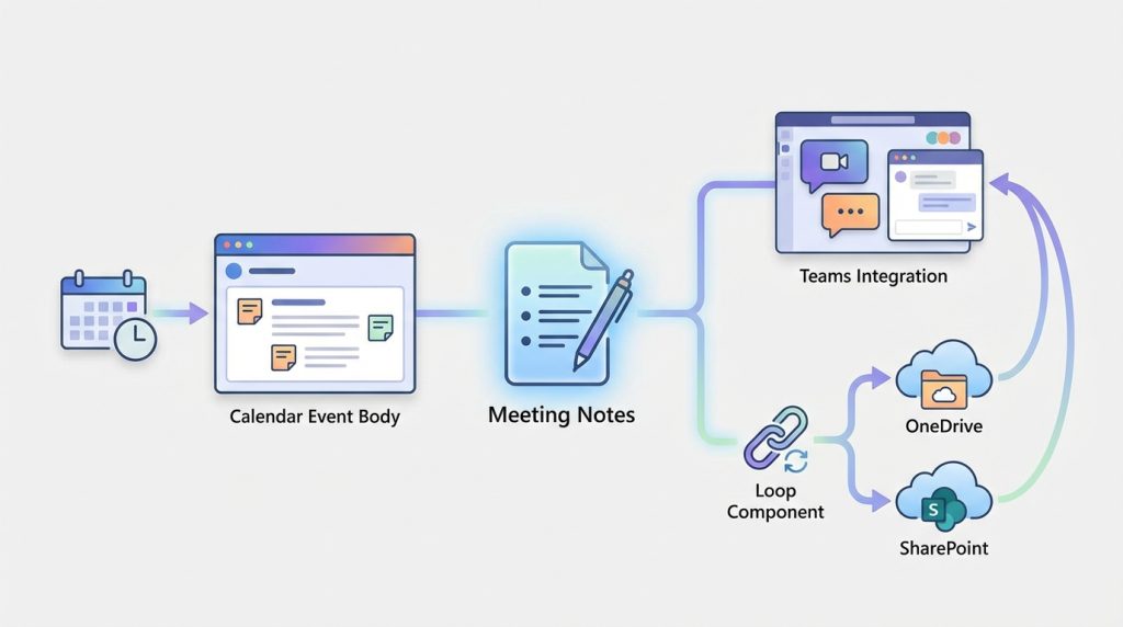 Outlook’ta Toplantı Notları: Ajanda ve Hazırlık Şablonu 4 Outlook'ta toplantı notları nereye kaydedilir?