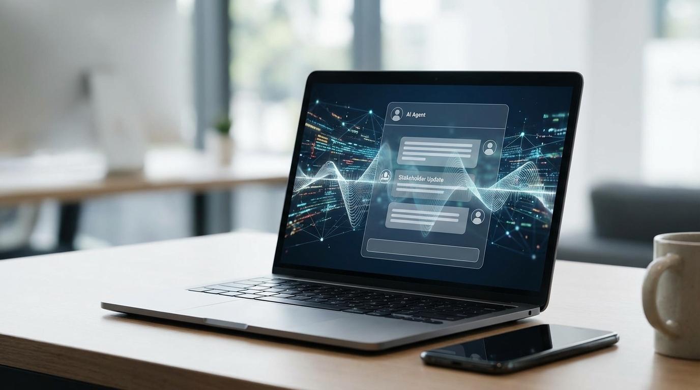 Paydaş güncellemesi yazan AI ajanı otomasyonu 1 Paydaş güncellemesi yazan AI ajanı otomasyonu