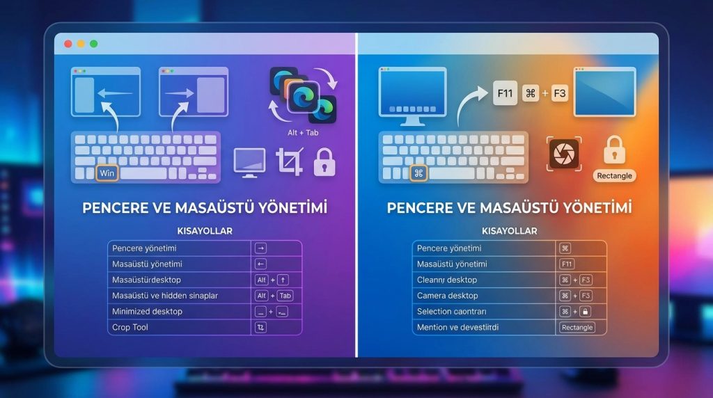 Pencere ve Masaüstü Yönetimi (25-30)