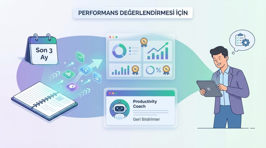 Yapay Zekâ ile Günlük Not Tutma ve İş Günlüğü Sistemi 3 Performans Değerlendirmesi İçin