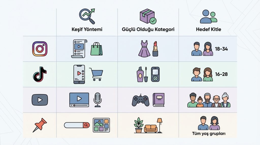 Platform Bazında Keşif Dinamikleri