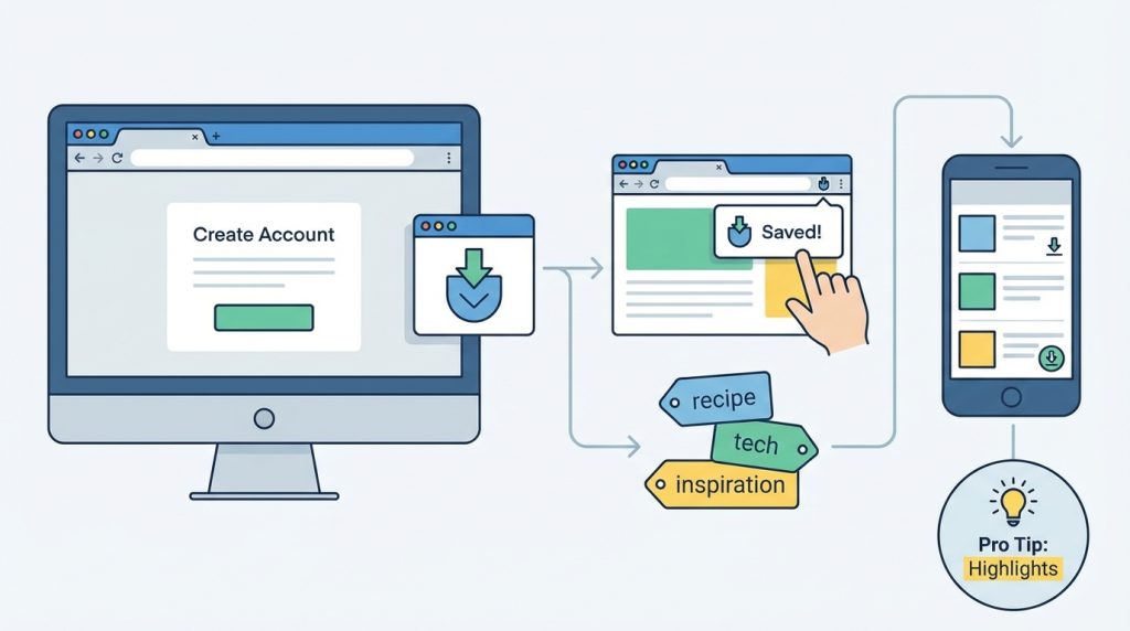 Pocket ile Hızlı Arşivleme