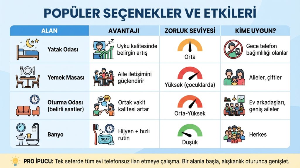 Popüler Seçenekler ve Etkileri
