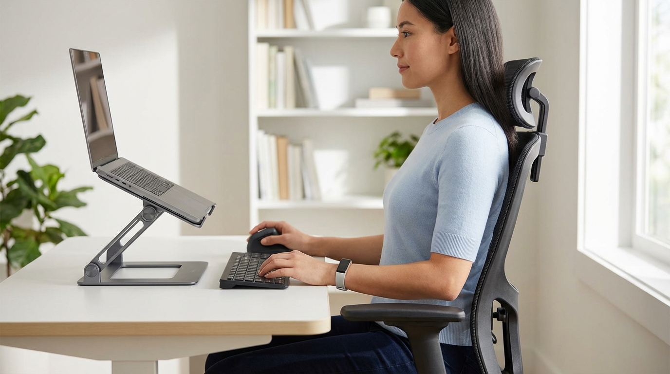 Postür (duruş) farkındalığı: masa başı için temel prensipler