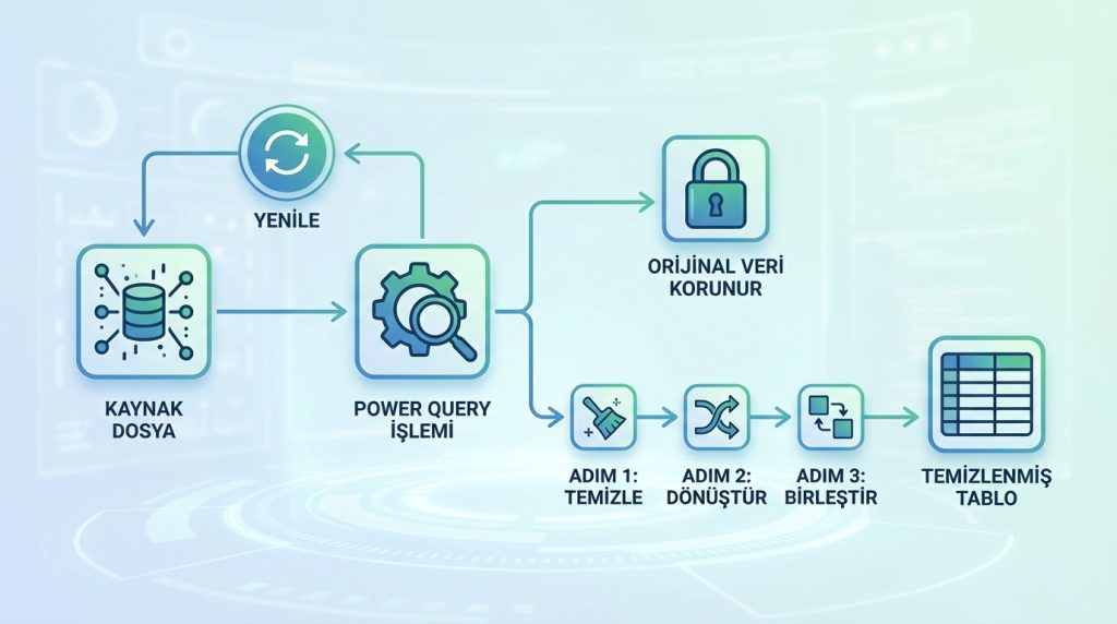 Power Query'nin Avantajları