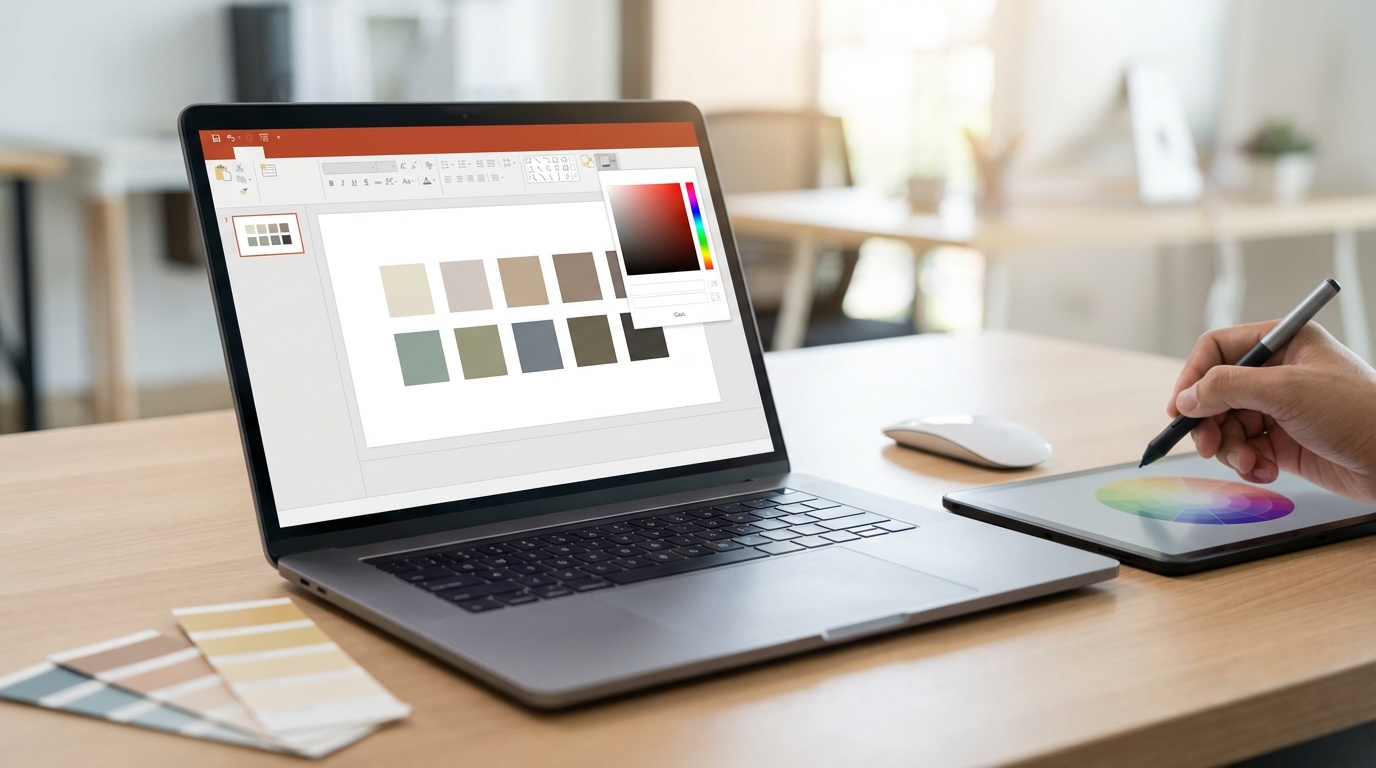PowerPoint Renk Paleti ile Tutarlı Sunum Tasarımı 1 PowerPoint Renk Paleti ile Tutarlı Sunum Tasarımı