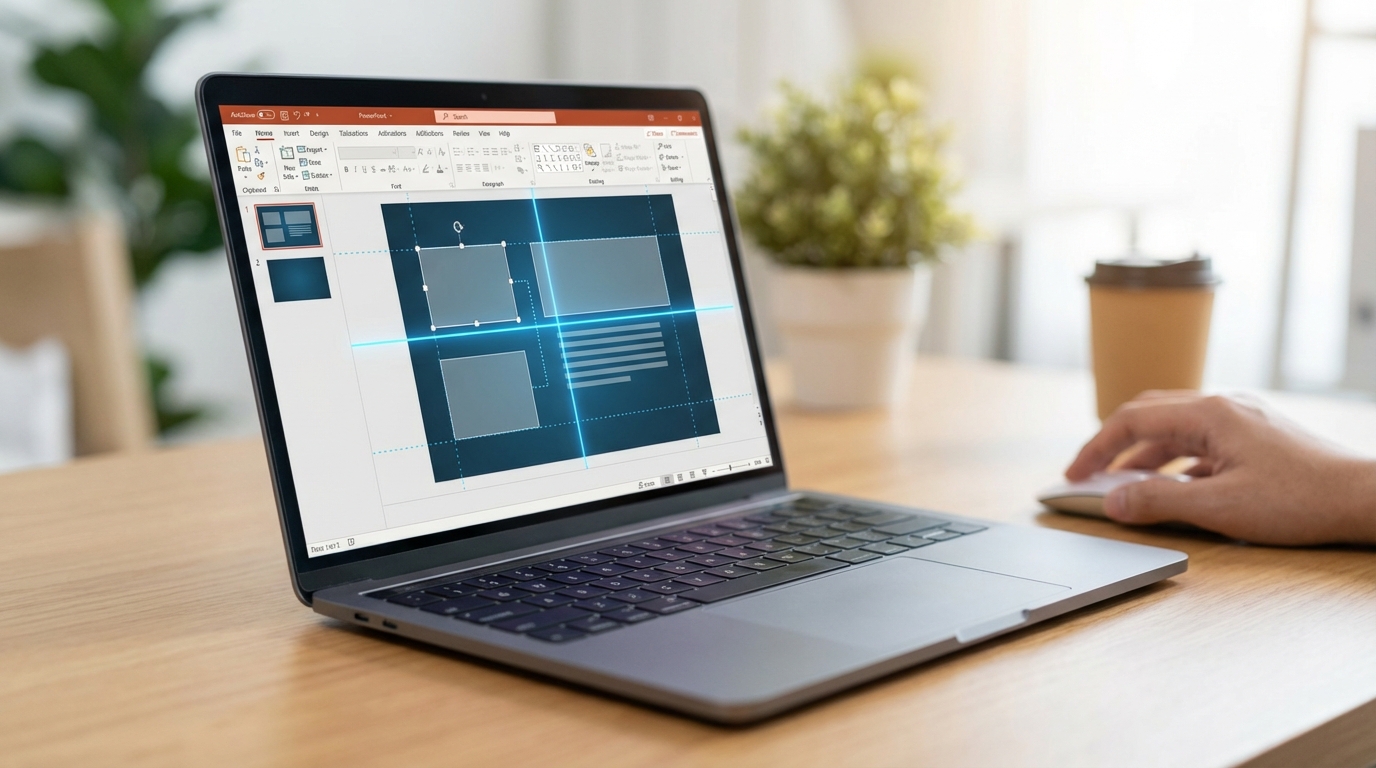 PowerPoint’te Akıllı Kılavuzlar ile Hızlı Yerleşim