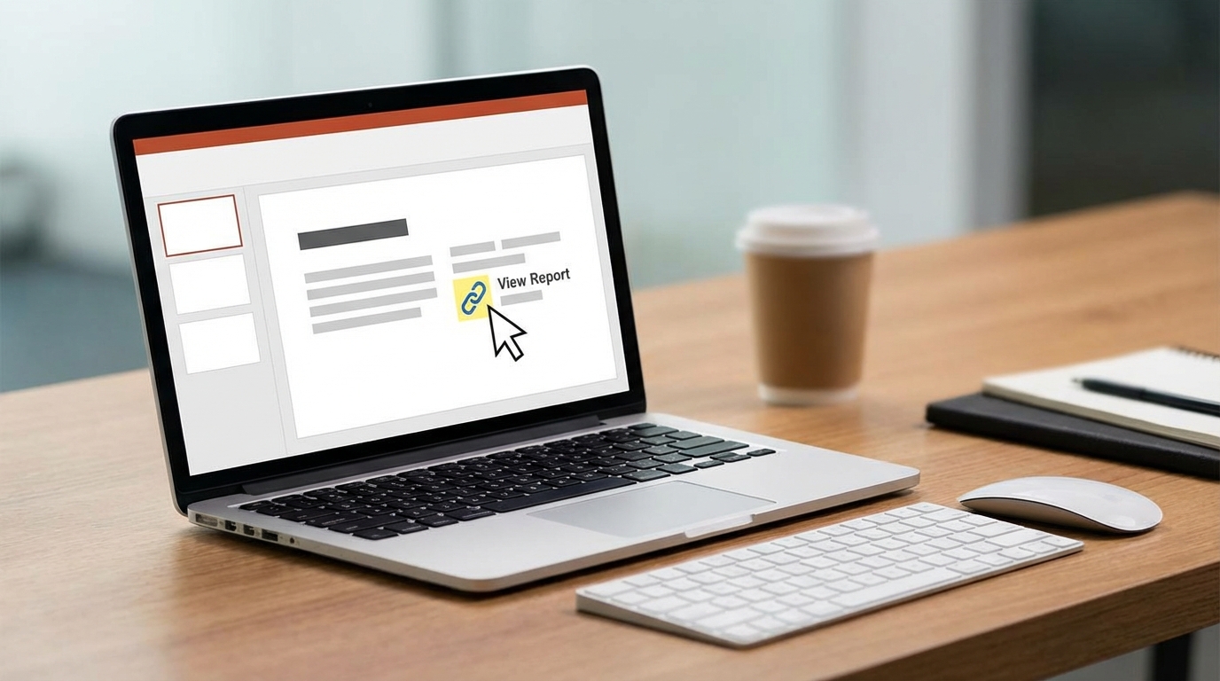 PowerPoint’te Erişilebilir Bağlantı Metni Yazma