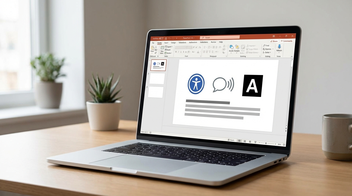 PowerPoint’te Erişilebilir Sunum Hazırlama Rehberi 1 PowerPoint’te Erişilebilir Sunum Hazırlama Rehberi