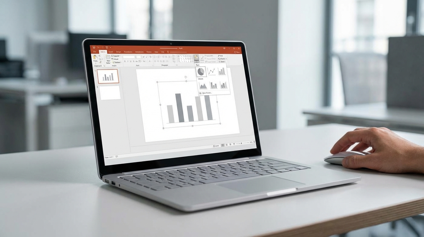 PowerPoint’te Grafik Ekleme ve Grafik Türü Seçimi 1 PowerPoint’te Grafik Ekleme ve Grafik Türü Seçimi