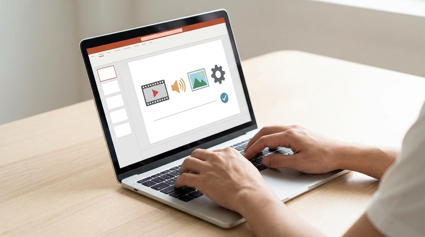 PowerPoint’te Medya Dosyalarını Yönetme ve Sorun Giderme