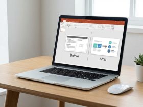 PowerPoint’te Öncesi Sonrası Slaytı Tasarlama