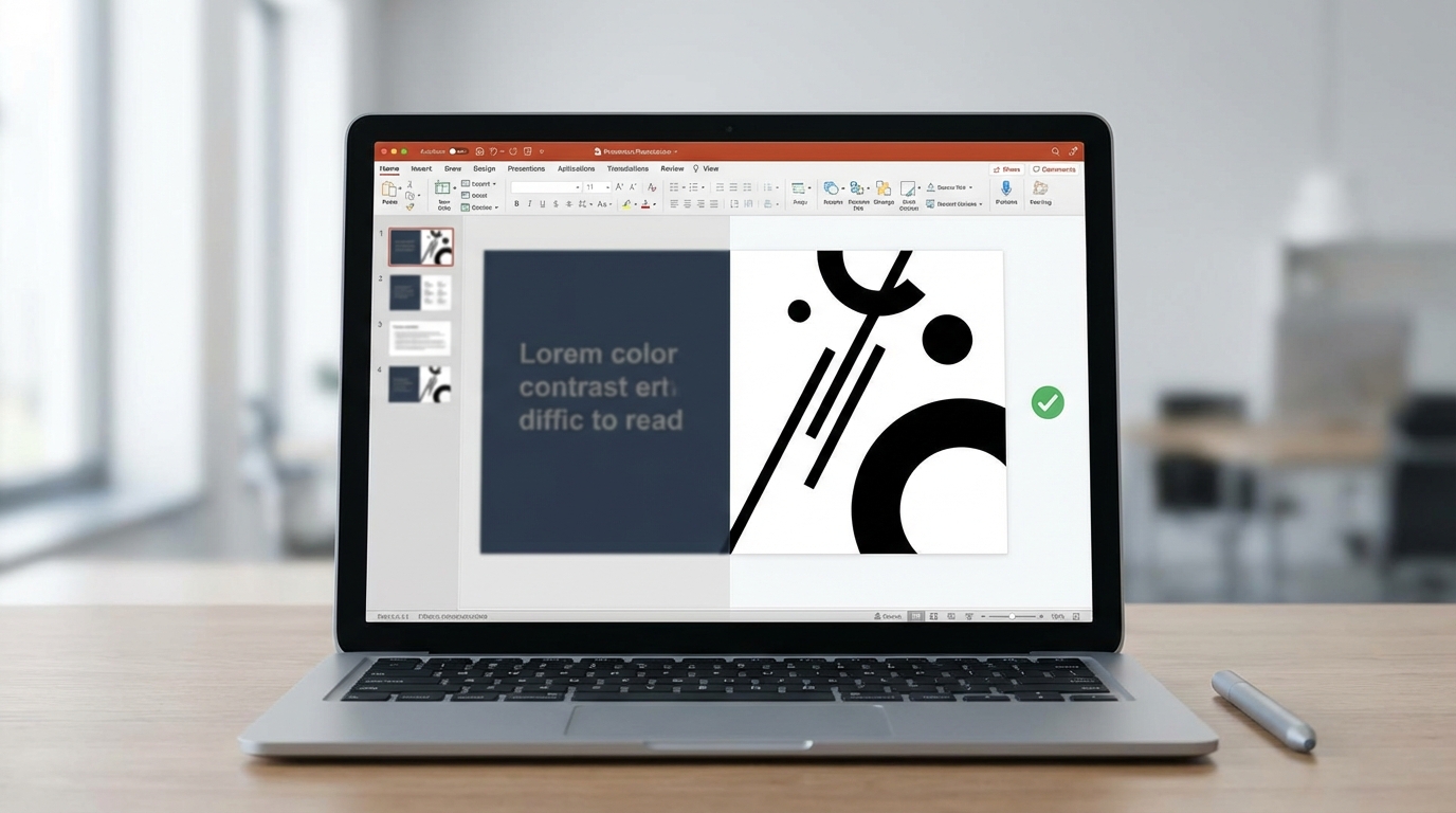 PowerPoint’te Renk Kontrastı ile Okunabilirlik Artırma